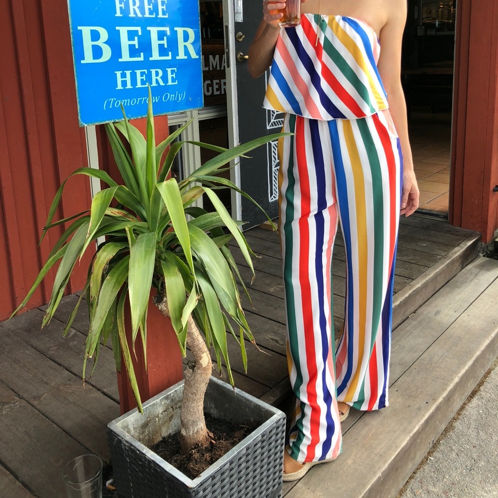 Vici rainbow jumpsuit